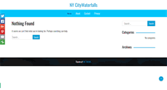 Desktop Screenshot of newyorkcitywaterfalls.com